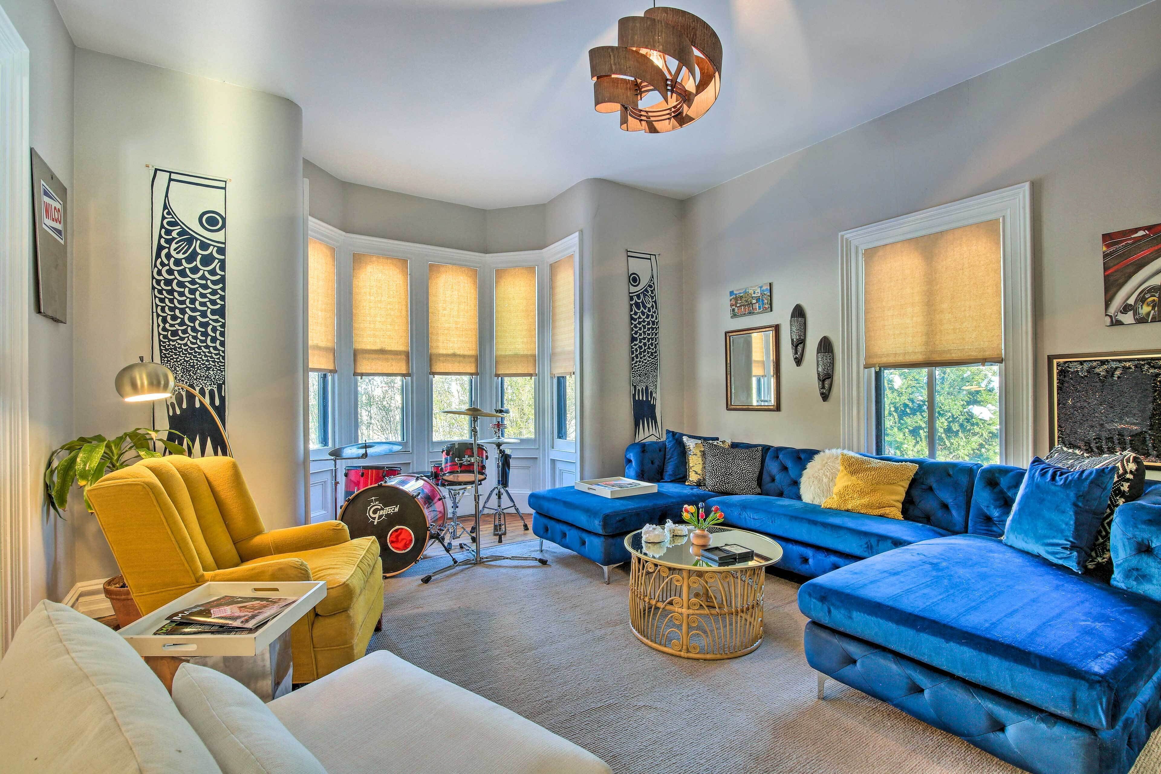 Pet-Friendly Millerton Home, Walk to Downtown