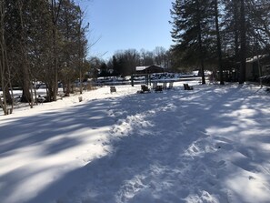 Enceinte de l’hébergement