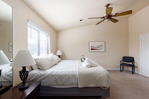 4 bedrooms, iron/ironing board, travel cot, free WiFi