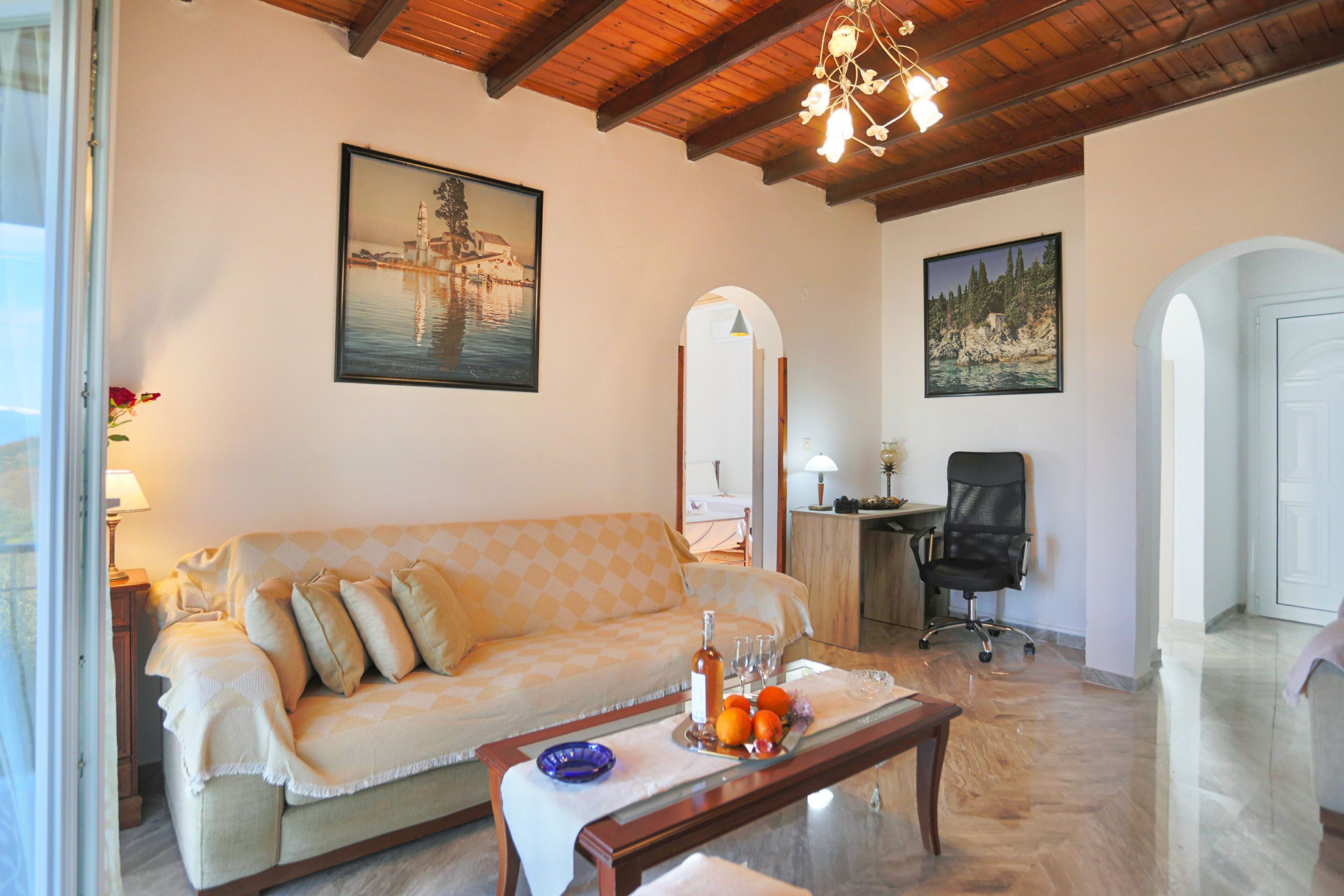 Breathtaking Views: Villa Arilia, Corfu Gem - Wifi, Aircon, Tv - Ksamil