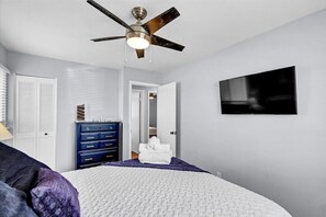3 bedrooms, iron/ironing board, free WiFi, bed sheets