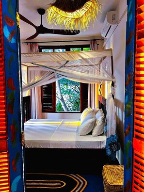 2 chambres, accès au Wi-Fi (inclus), literie fournie