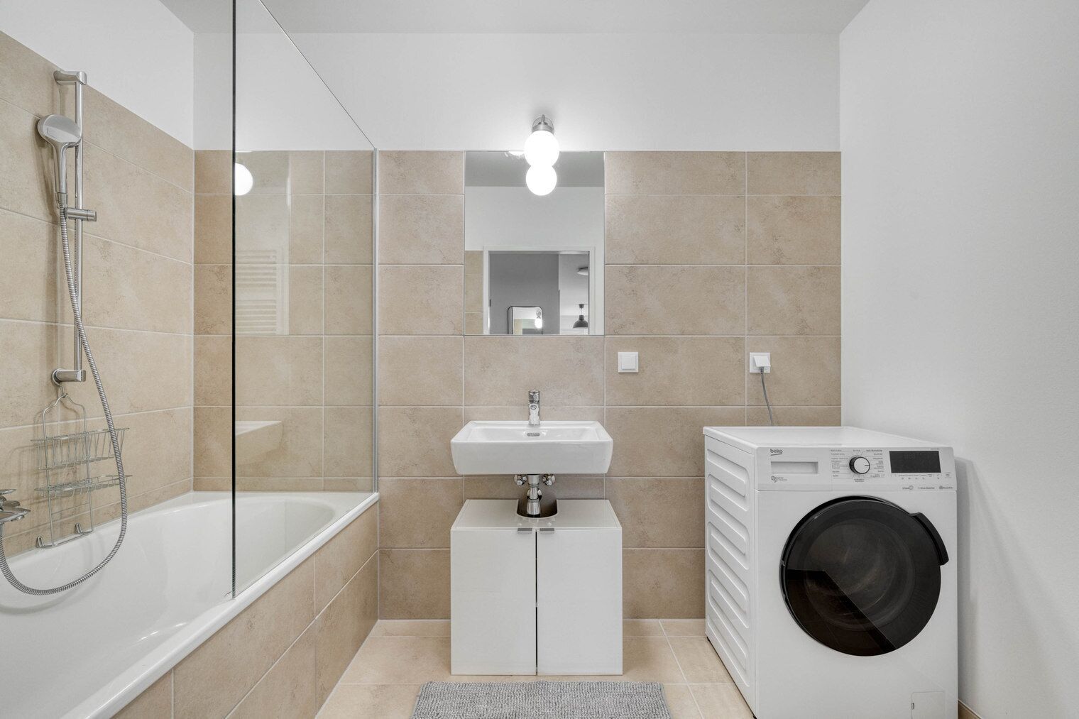 Hair dryer, towels