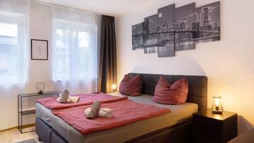 2 chambres, bureau, fer et planche Ă repasser, Wi-Fi gratuit