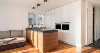 Appartement "Kilian" avec vue sur les montagnes, balcon et Wi-Fi.