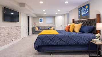 3 bedrooms, iron/ironing board, travel cot, free WiFi