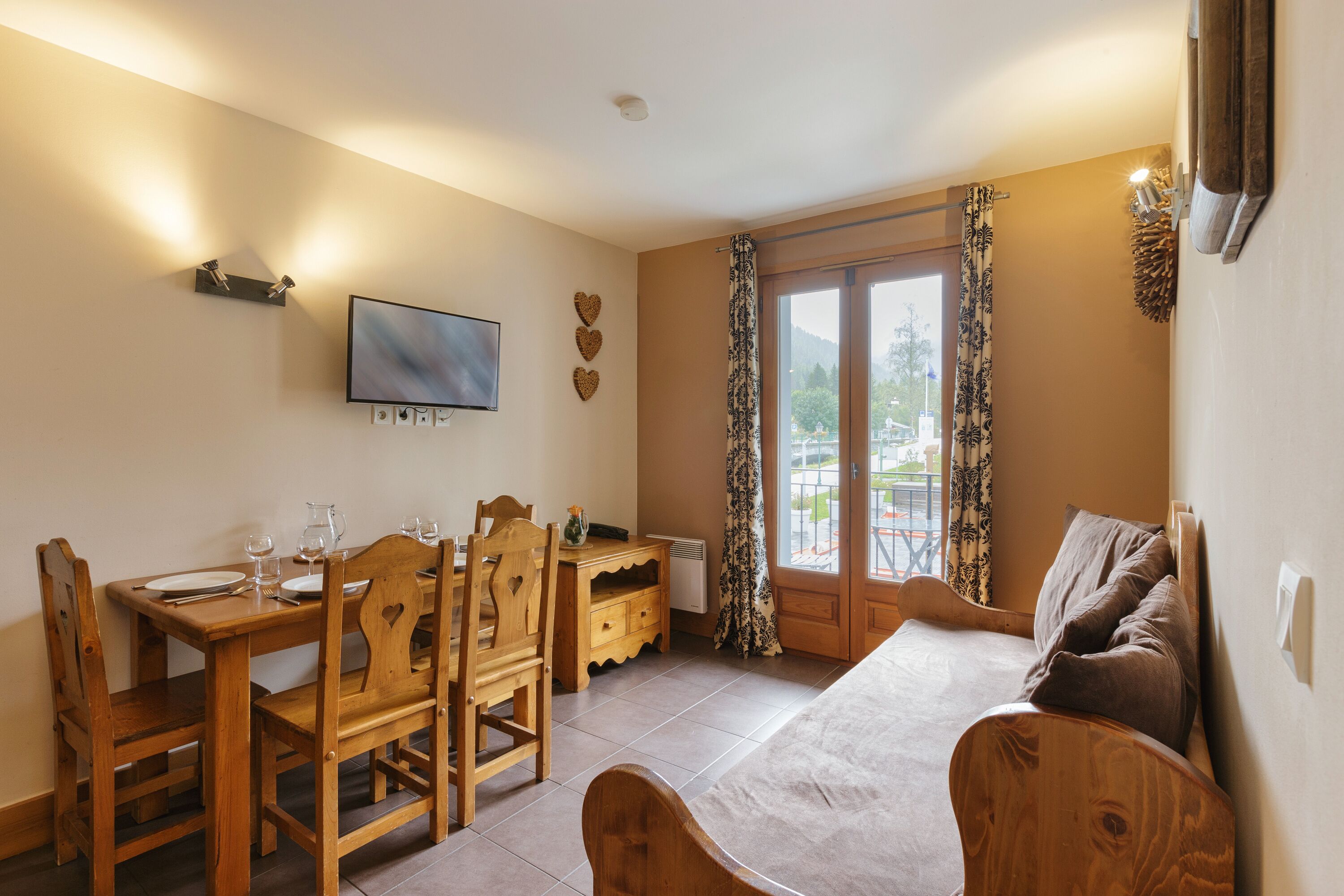 Living and dining room