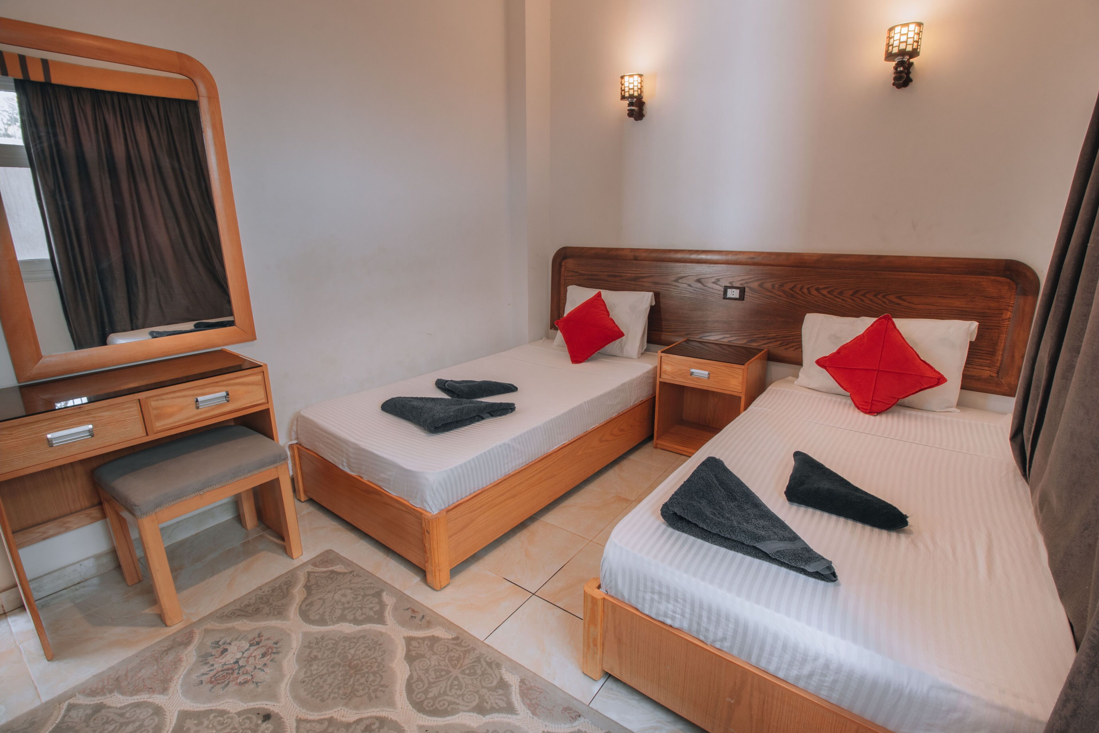 3 habitaciones, internet, ropa de cama y acceso para silla de ruedas 