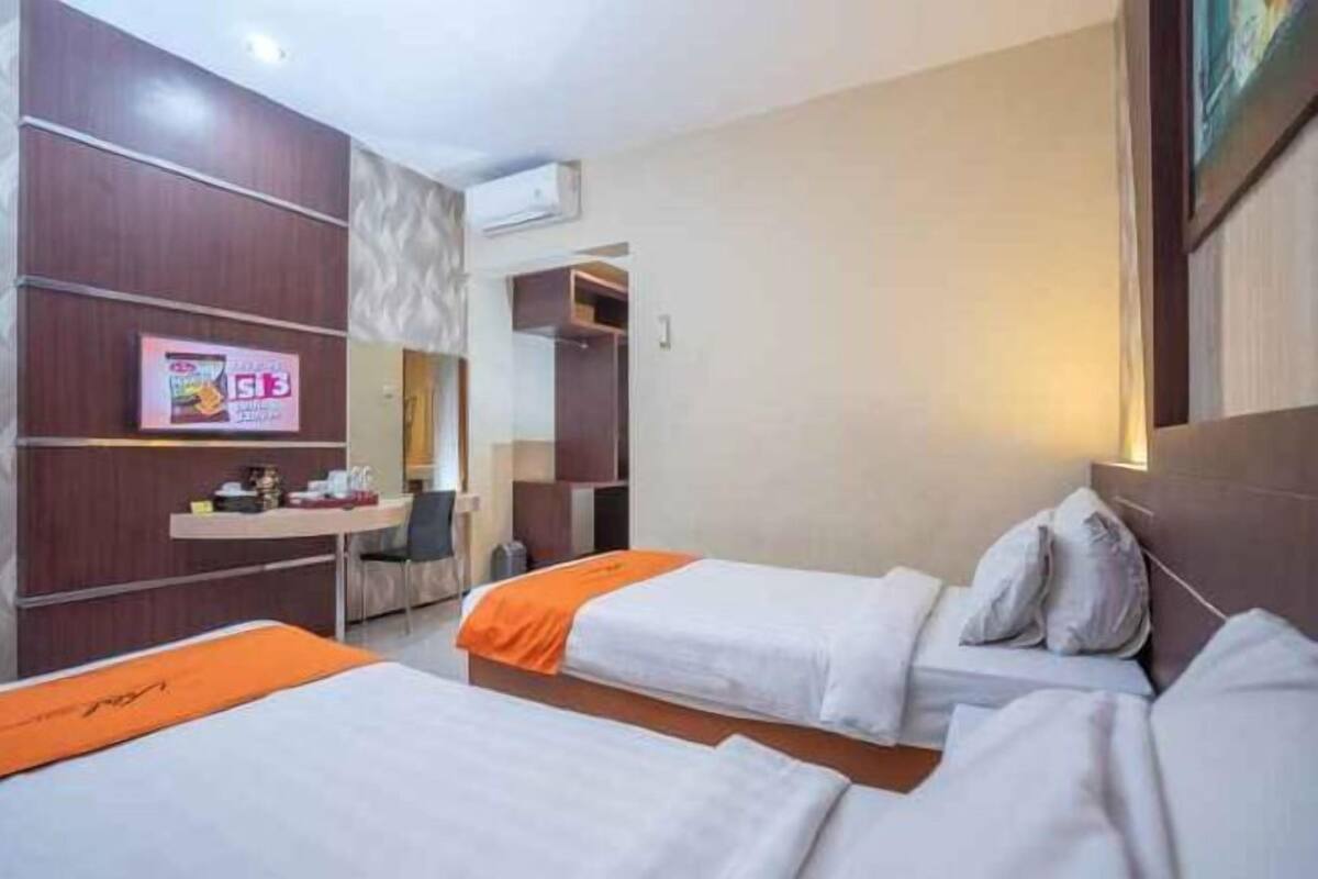 Wi-Fi gratis dan seprai linen