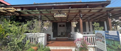 Façade de lâhĂ©bergement