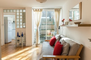 Departamento (1 Bedroom) | Área de sala de estar