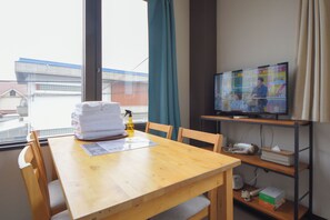 Basic Quadruple Room, 2 Double Beds, Non Smoking, Mezzanine | Desk, soundproofing, free WiFi, bed sheets - Comfy Stay Kiyokawa (Nara)