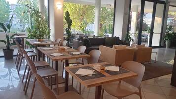 Daily buffet breakfast (EUR 8 per person)