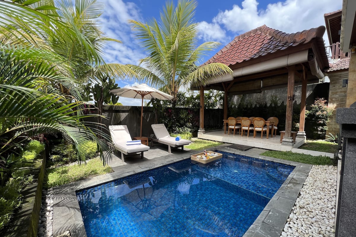 Villa, 2 camere da letto, piscina privata | 1 camera, una cassaforte in camera, Wi-Fi gratuito, lenzuola