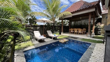 Villa, 2 Bedrooms, Private Pool | In-room safe, free WiFi, bed sheets