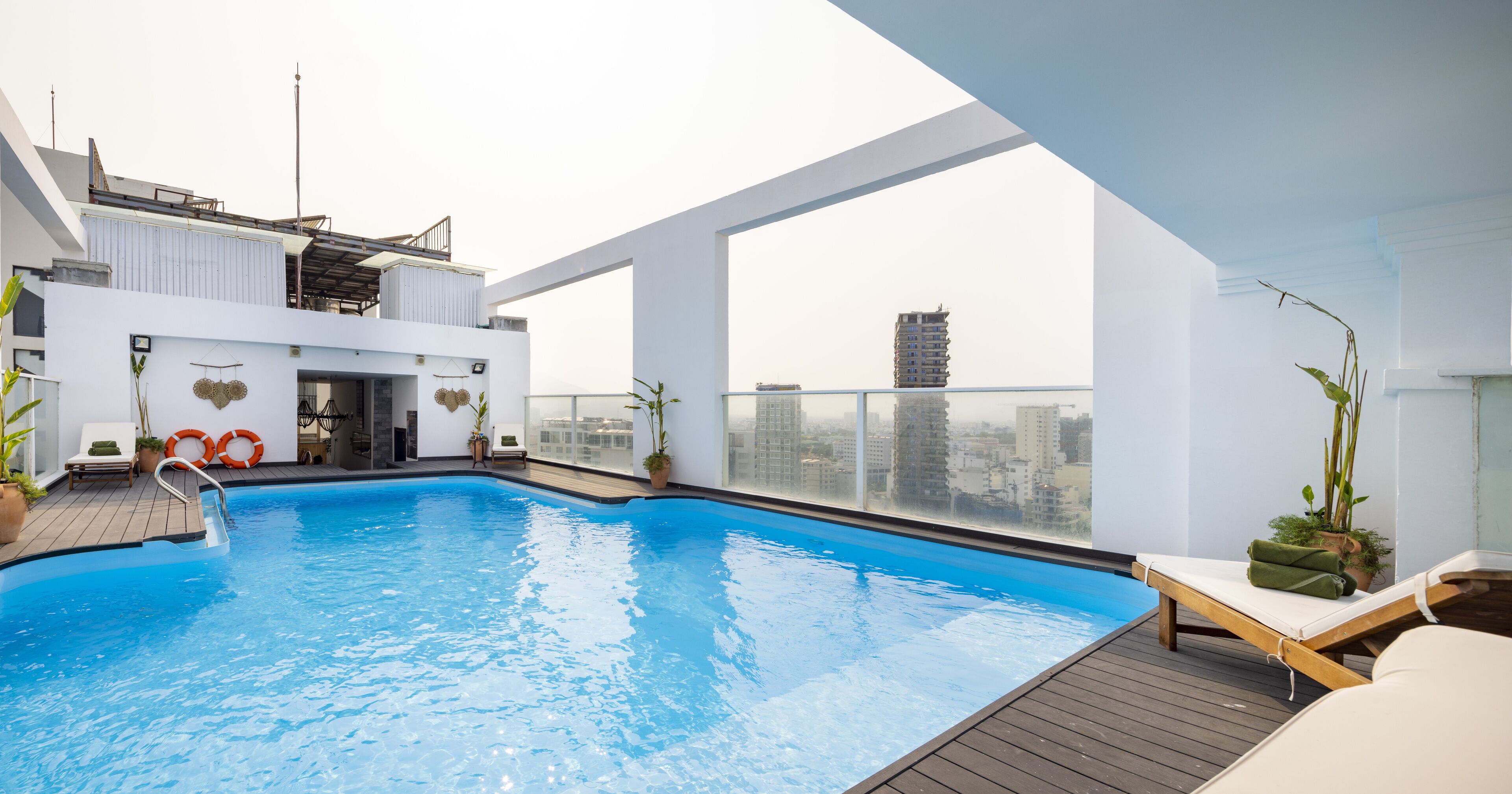 Indoor pool, outdoor pool, open 6:00 AM to 5:00 PM, sun loungers