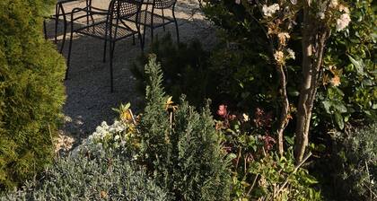 Cosy country house with garden and view.