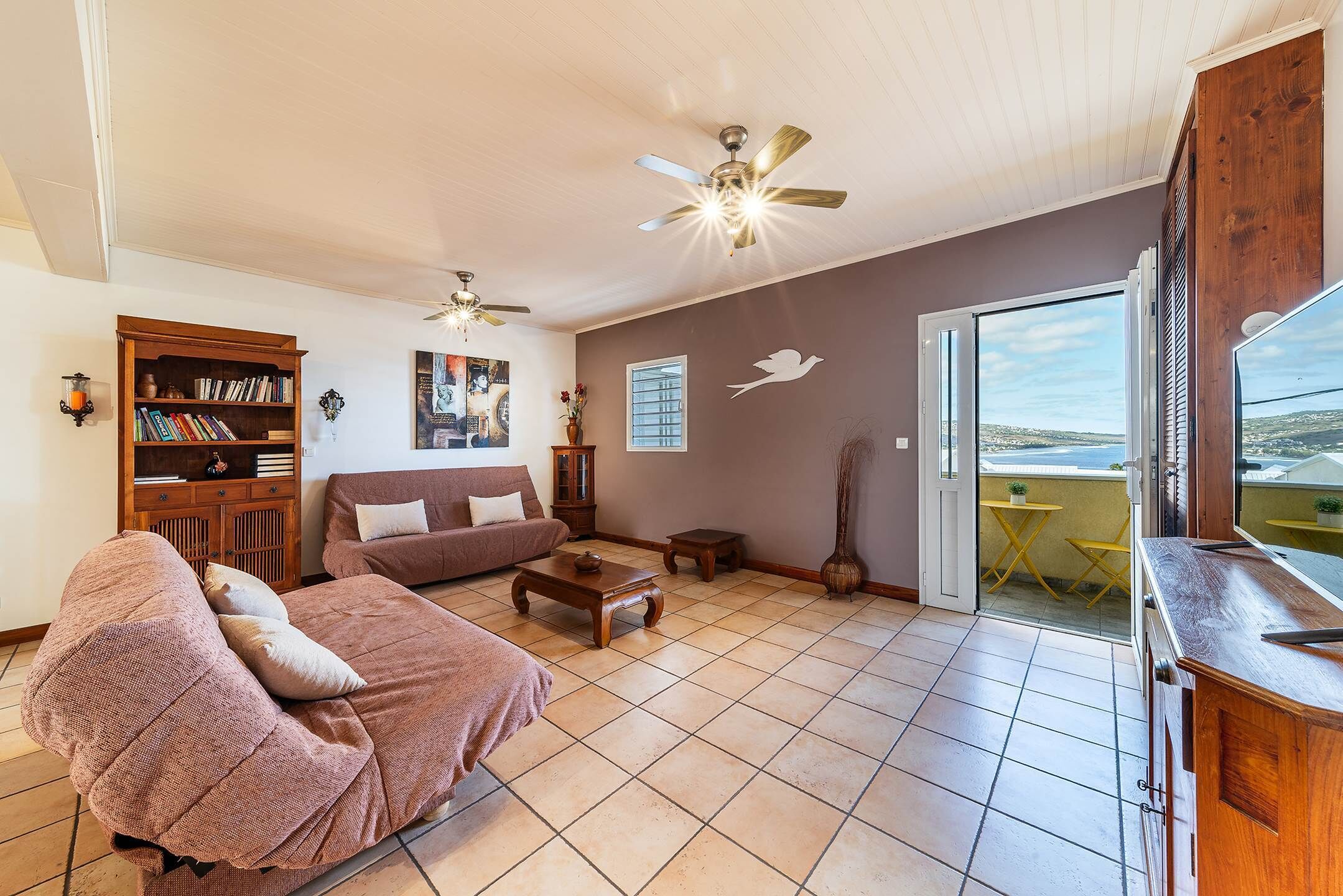 A Moins De 5 Minutes Du Lagon ! Appartement Cosy Vue Mer à 180 Degrés - Saint-Leu