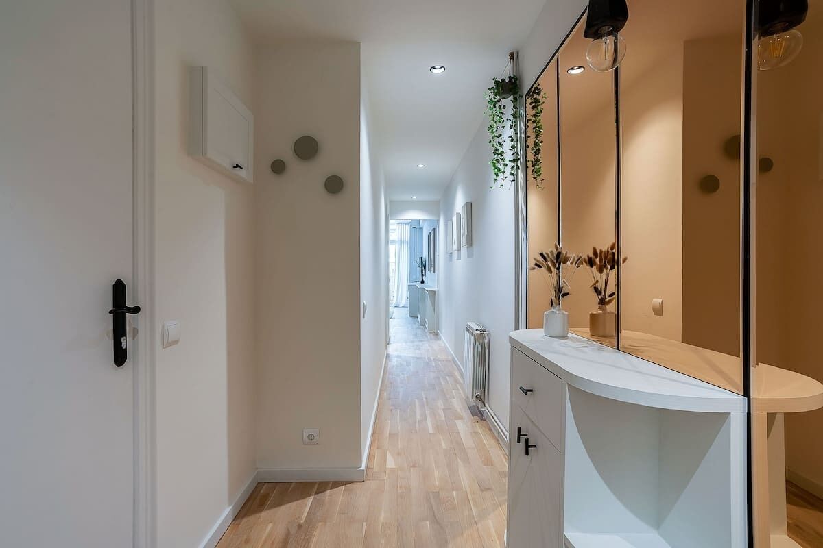 Ducha y secador de pelo