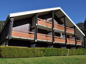 Exterior - Apartment in La Chapelle-d'Abondance with balcony, near slopes (La Chapelle-d'Abondance)