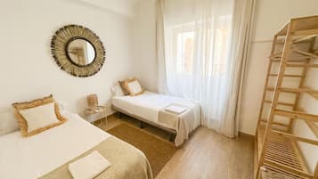5 Schlafzimmer, kostenloses WLAN, Bettwäsche