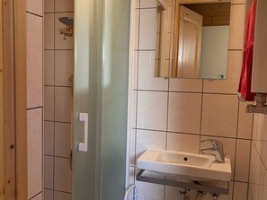 Bathroom - Spacious apartment with mezzanine near Châtel center (Châtel)