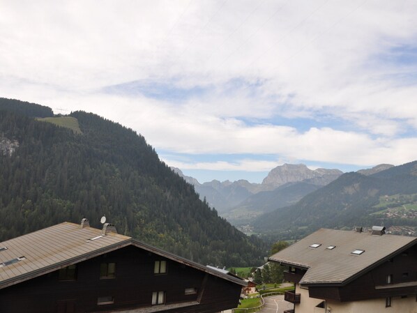 Exterior - Charming apartment near slopes with balcony and parking (Châtel)