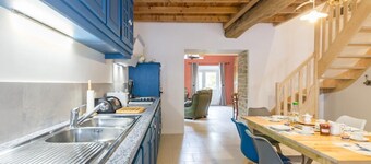 Casa independiente con jardín privado, cerca de la playa, equipada con todas las comodidades.