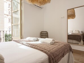 1 Schlafzimmer, kostenloses WLAN, Bettwäsche