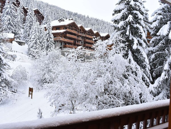 Property grounds - Cozy 2-Room Apt for 4 Near Ski Slopes and Shops, Méribel (Méribel)