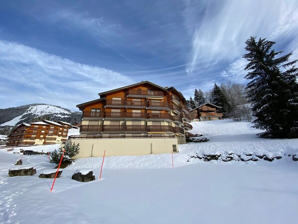 Exterior - Cozy studio near center, balcony and parking (Châtel)