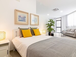 Wifi gratis y ropa de cama