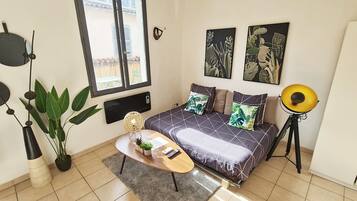 Appartement Panoramique, terrasse, vue ville | 1 chambre, Wi-Fi gratuit