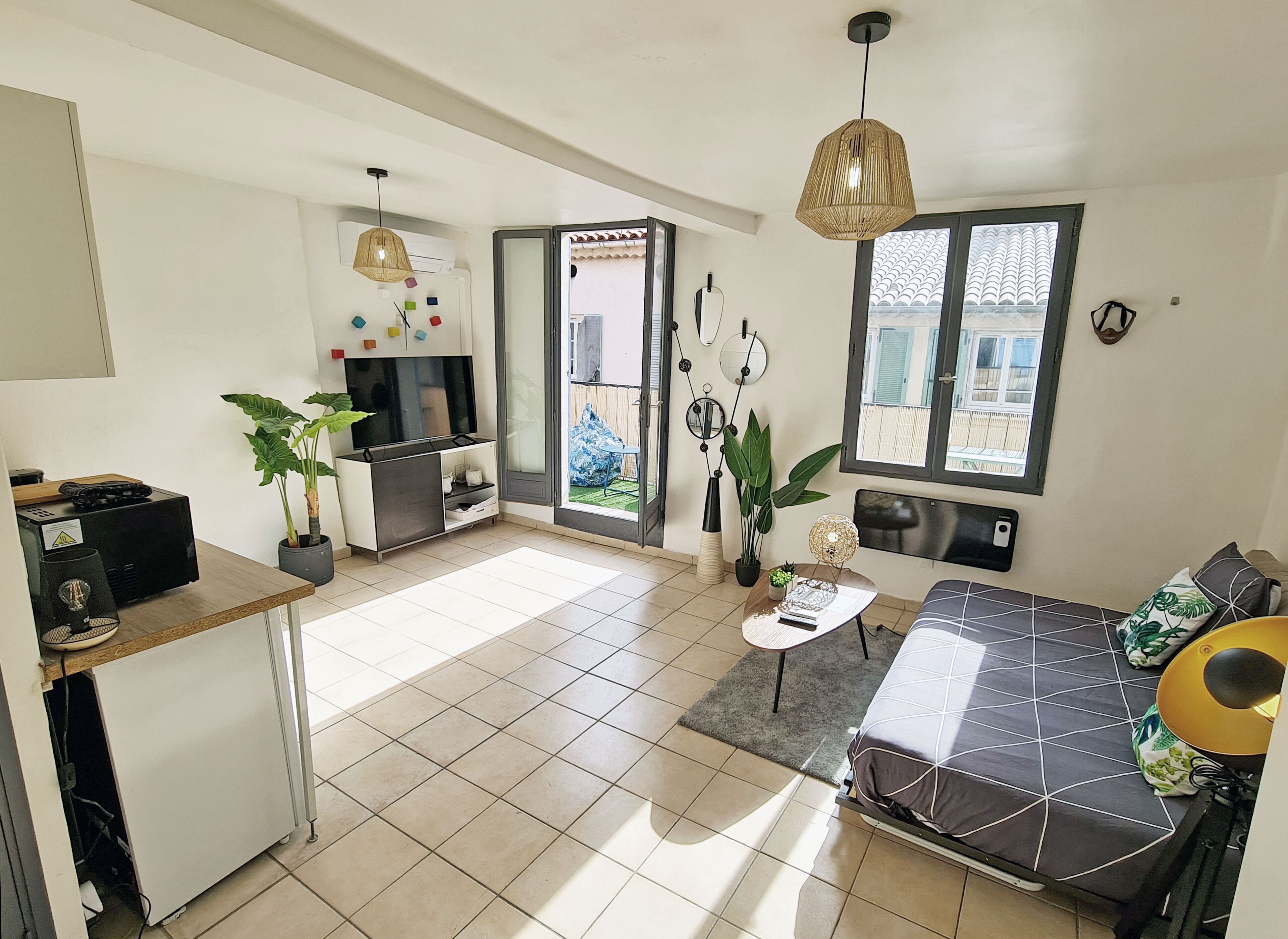 Appartement Panoramique, terrasse, vue ville | 1 chambre, Wi-Fi gratuit