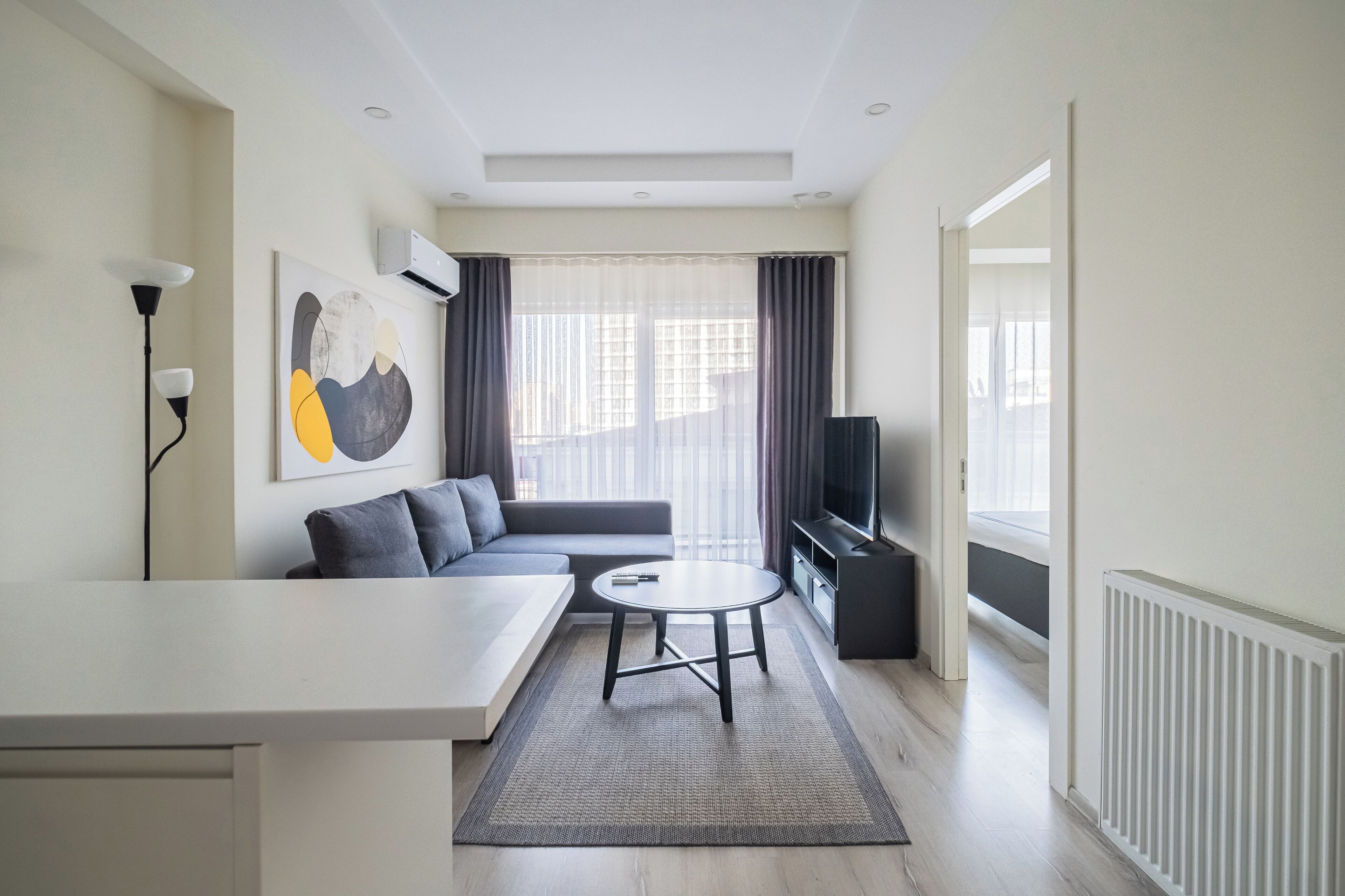 50-tums smart-tv med digitalkanaler, tv och Netflix