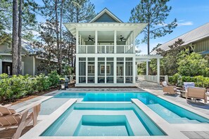 Una piscina climatizada