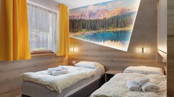 2 camere, Wi-Fi gratuito, lenzuola