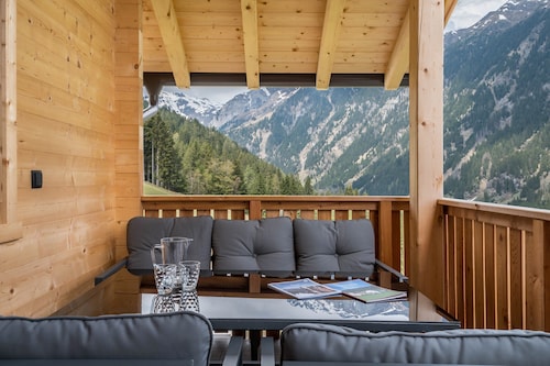 Mountain Chalet "Blosegghof Himmelblick" with Mountain View & New Whirlpool