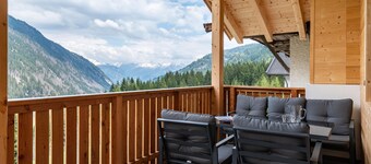 Mountain Chalet "Blosegghof Himmelblick" with Mountain View & New Whirlpool