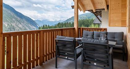Mountain Chalet "Blosegghof Himmelblick" with Mountain View & New Whirlpool