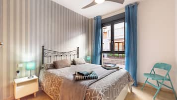 2 Schlafzimmer, Bügeleisen/Bügelbrett, kostenloses WLAN, Bettwäsche