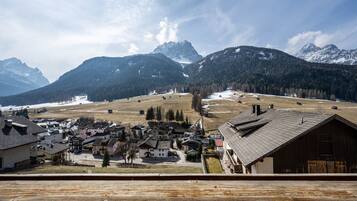 Uitzicht vanuit accommodatie