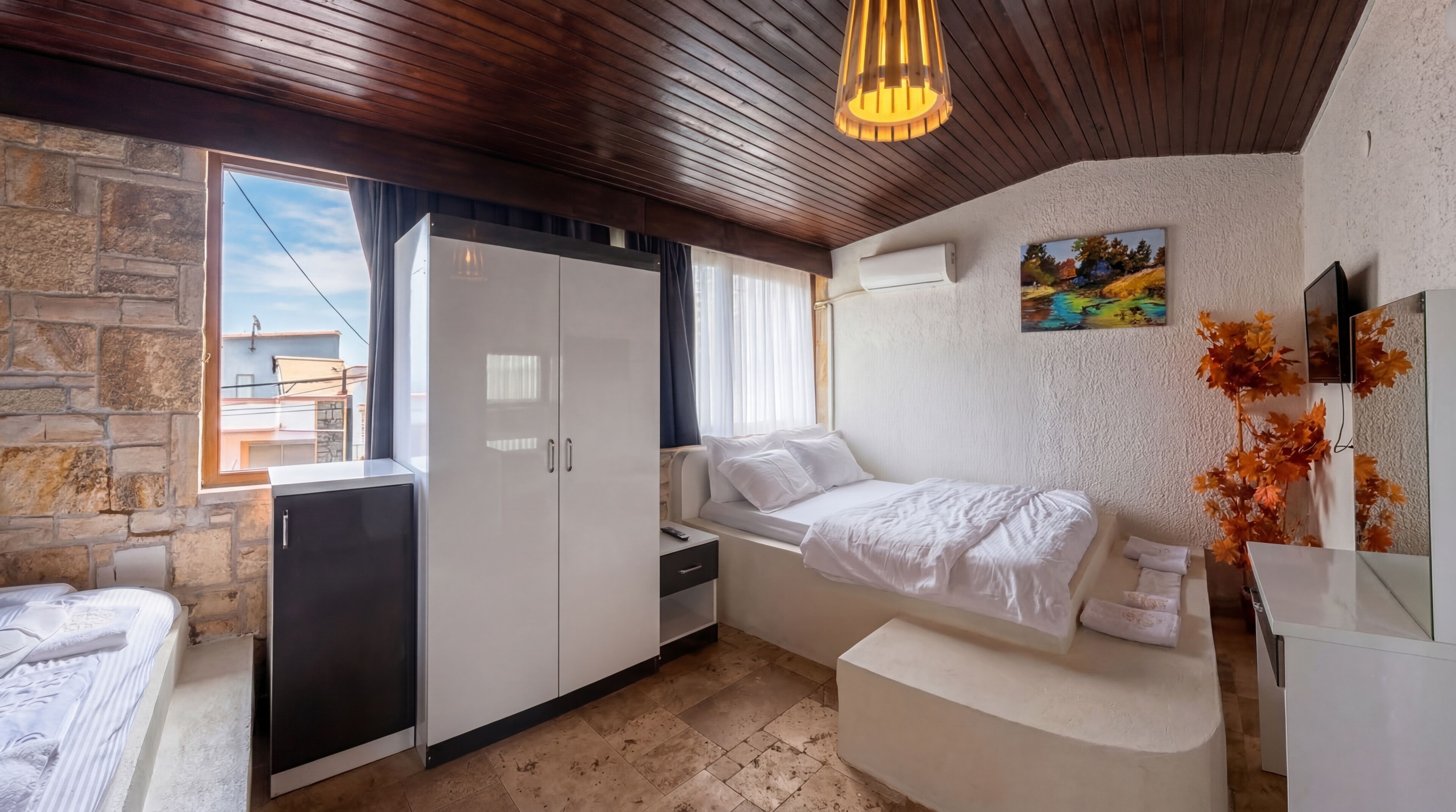 Quarto econômico, várias camas | Roupas de cama premium, roupa de cama