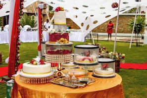 Außenbereich für Hochzeiten