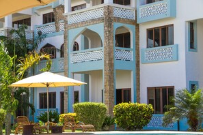 家庭套房, 2 间卧室, 无障碍浴缸, 海洋景观 | 客房景观