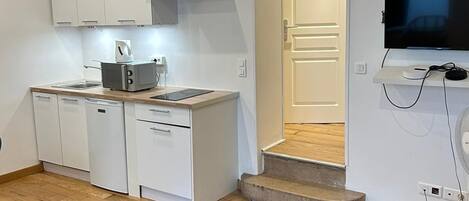 Televisie en een kantoor