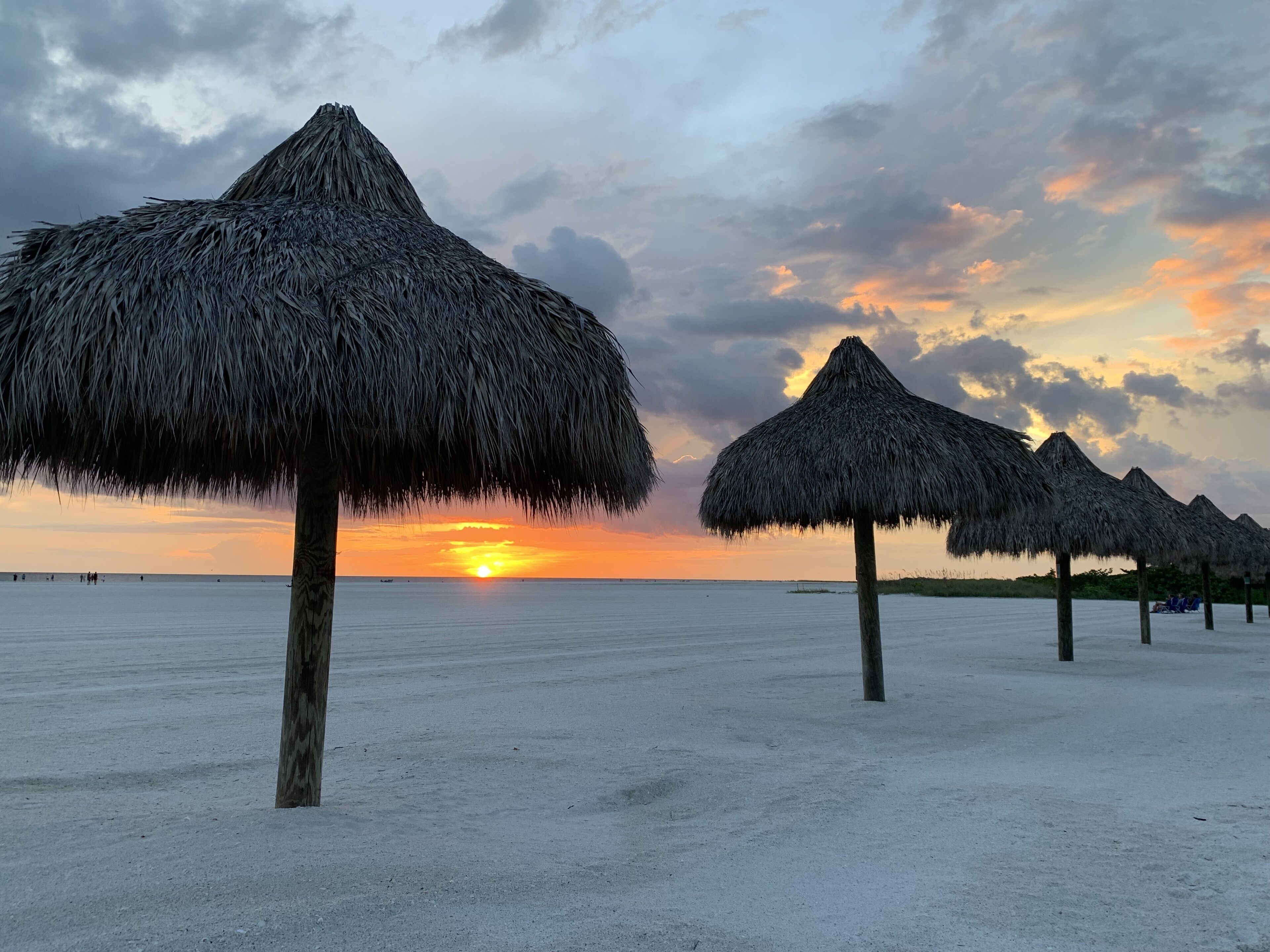 Sun loungers, beach towels