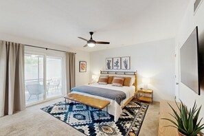 3 chambres, fer et planche à repasser, accès Internet, draps fournis