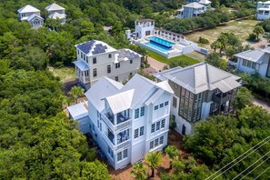 Exterior - Modern Home w/ Gulf Views, Private Beach, Community Pool, & 4 Bikes (Santa Rosa Beach)
