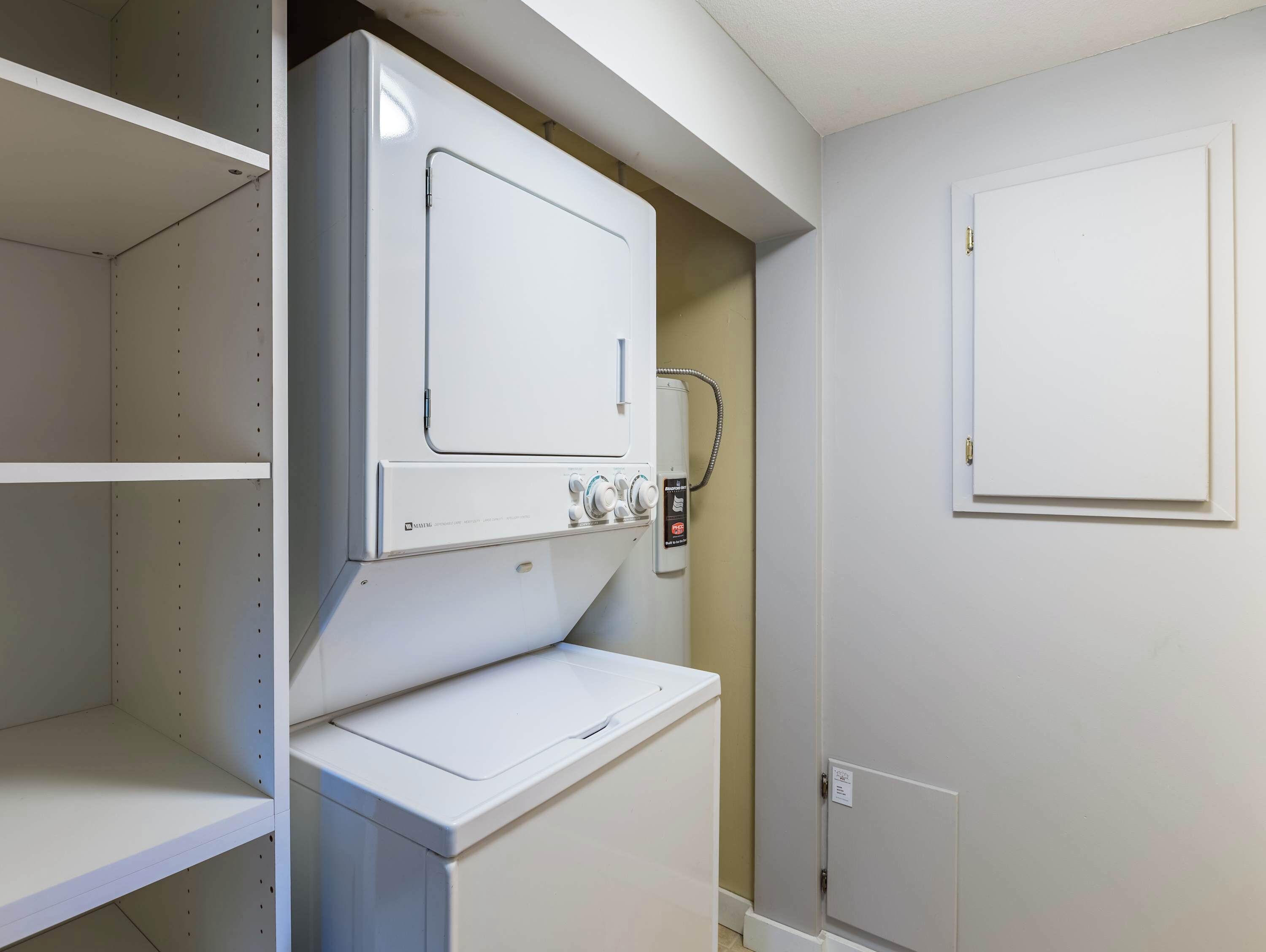 Douche, serviettes fournies